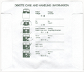 Disk Sleeve - Back