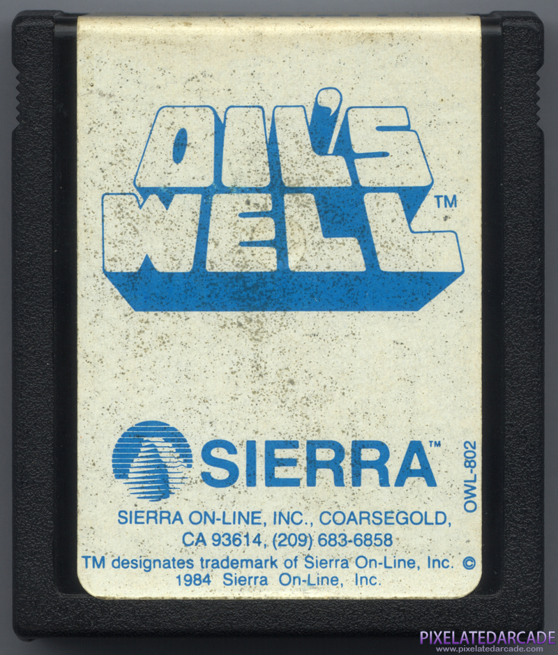 Oil's Well Cover Art: Front Oil's Well Cover Art: Front