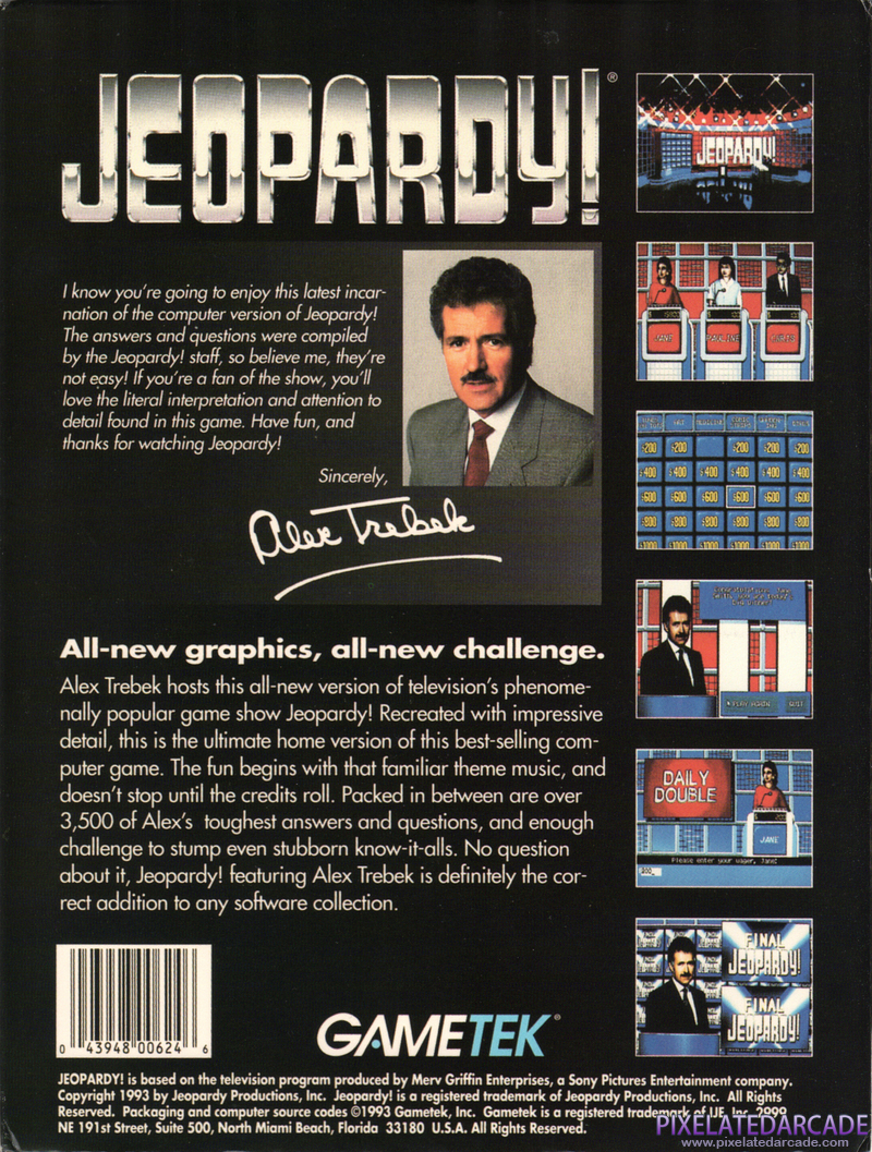 Jeopardy! Cover Art: Jeopardy! Cover Art: