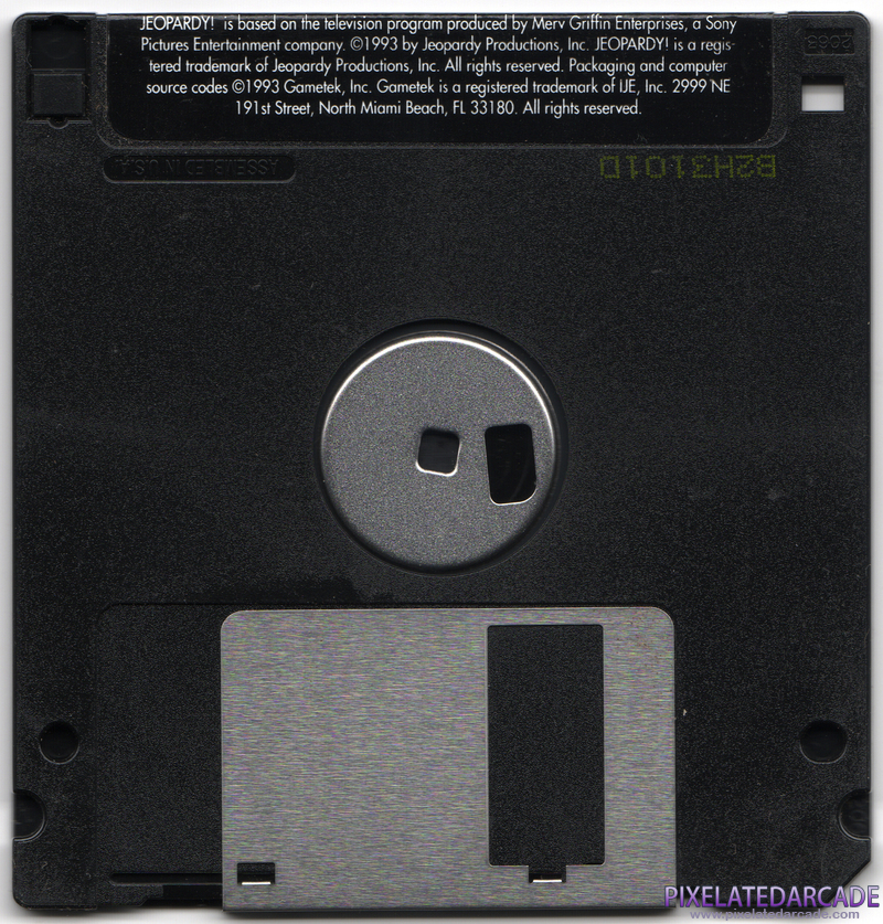 Jeopardy! Cover Art: Back Jeopardy! Cover Art: Back