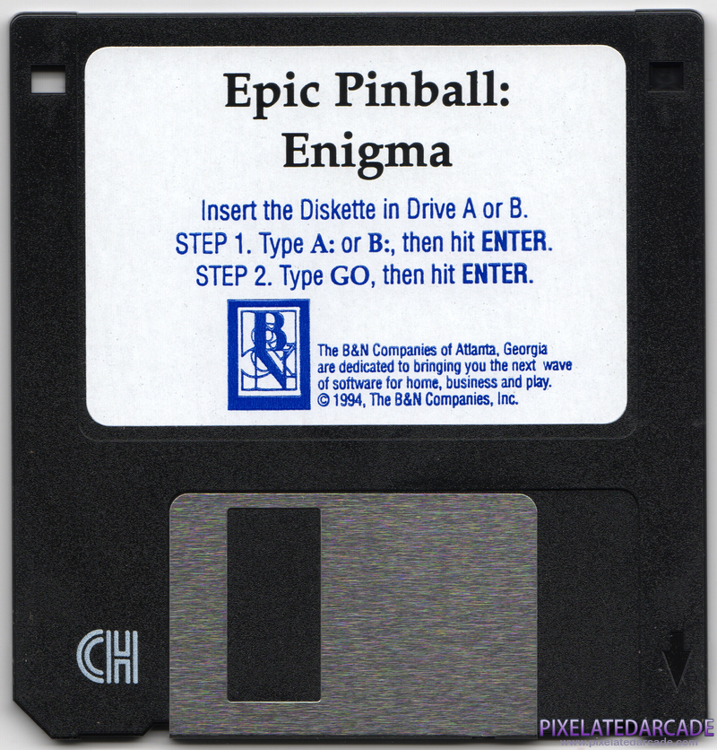 Enigma Cover Art: Front