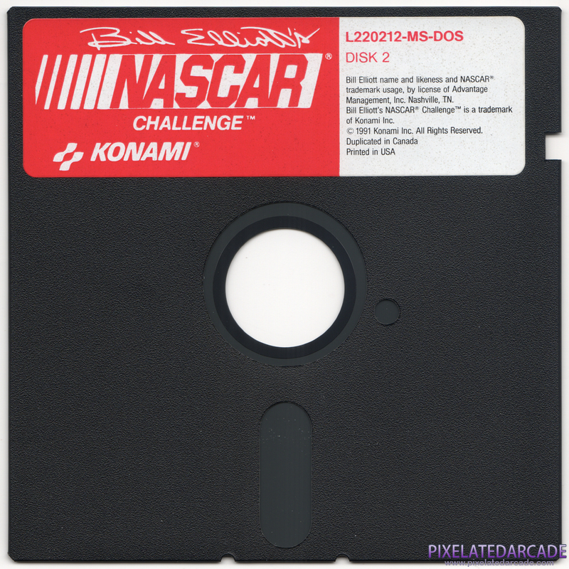 Bill Elliott's NASCAR Challenge Cover Art: Disk 2 of 4 - Front Bill Elliott's NASCAR Challenge Cover Art: Disk 2 of 4 - Front
