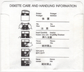 Disk Sleeve - Back