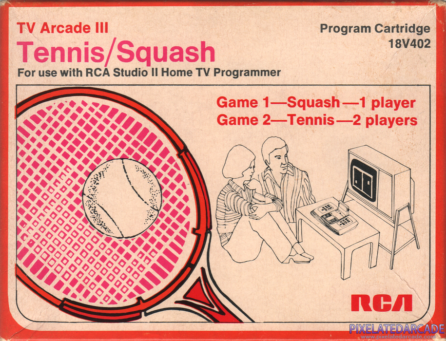 TV Arcade III: Tennis / Squash Cover Art: TV Arcade III: Tennis / Squash Cover Art: