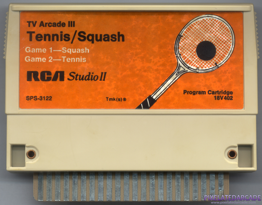 TV Arcade III: Tennis / Squash Cover Art: Front TV Arcade III: Tennis / Squash Cover Art: Front