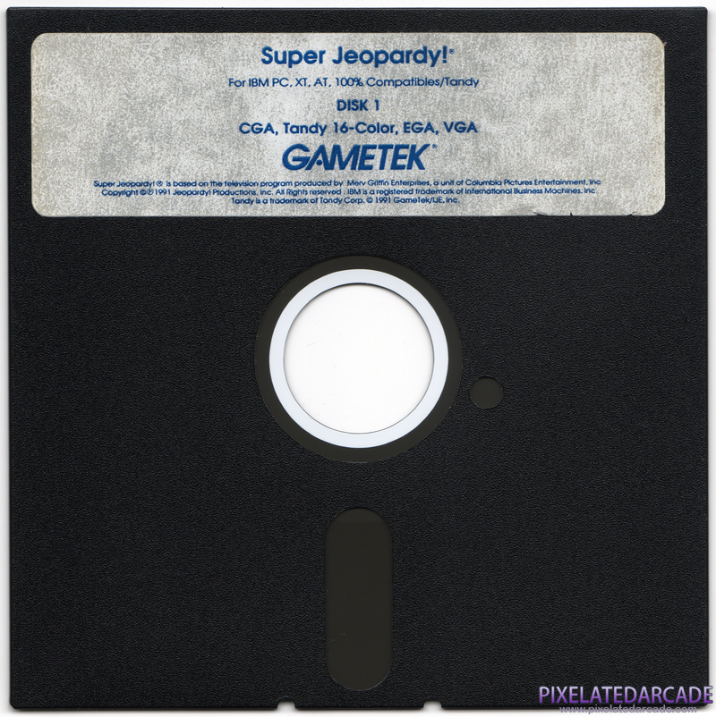 Super Jeopardy! Cover Art: Disk 1 of 2 - Front Super Jeopardy! Cover Art: Disk 1 of 2 - Front