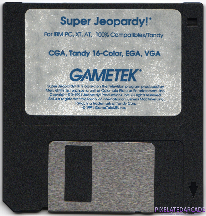 Super Jeopardy! Cover Art: Disk 1 of 1 - Front Super Jeopardy! Cover Art: Disk 1 of 1 - Front