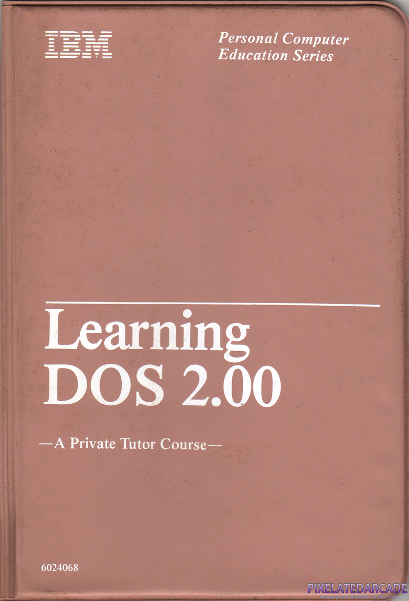 Learning DOS 2.00 Cover Art: Learning DOS 2.00 Cover Art: