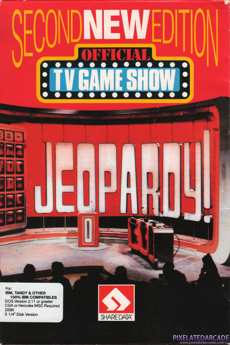 Jeopardy! New Second Edition Cover Art: 