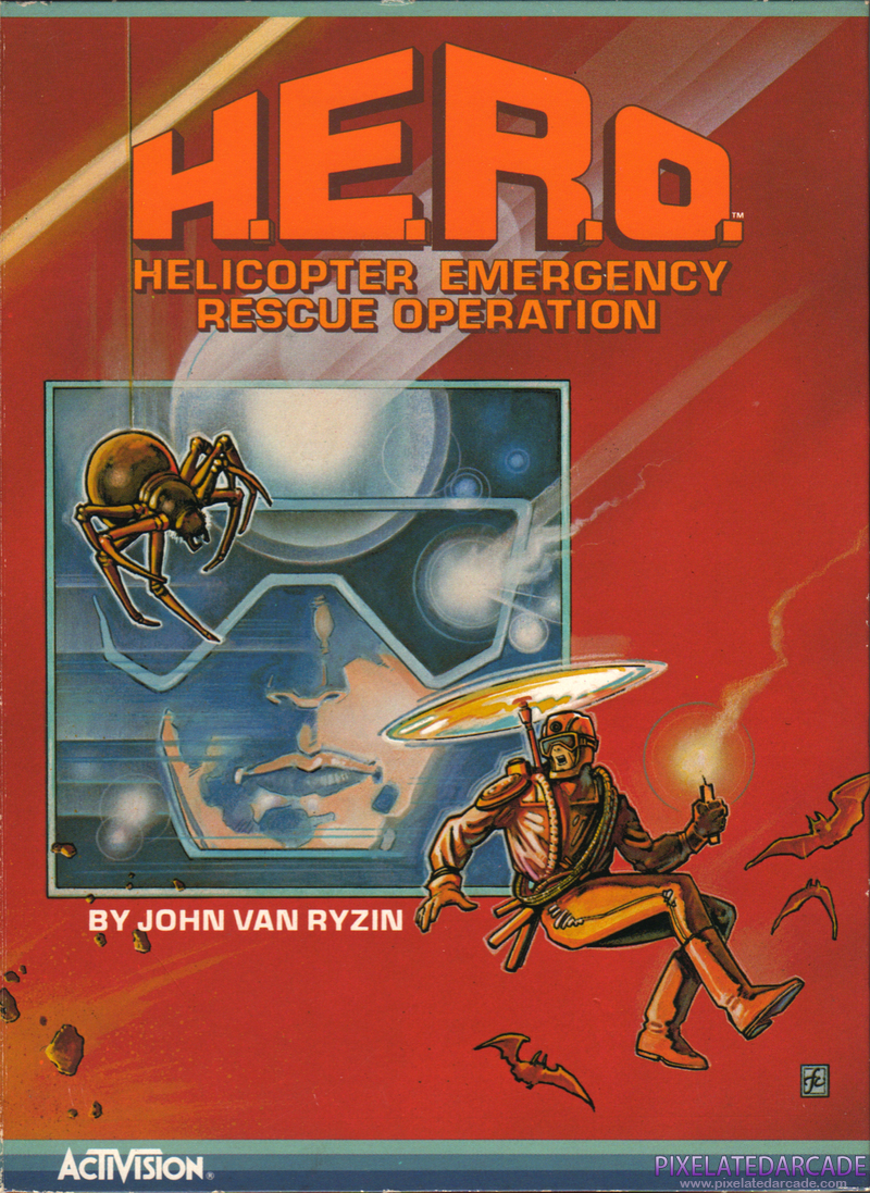 H.E.R.O. Cover Art: 