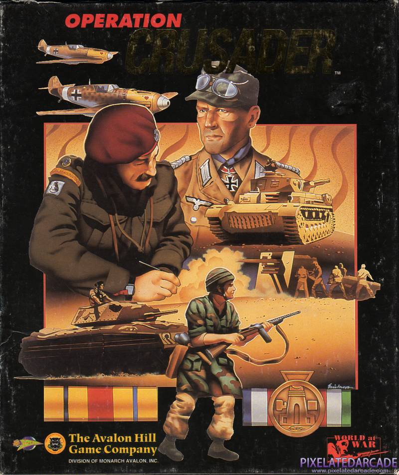 Operation Crusader Cover Art: Operation Crusader Cover Art: