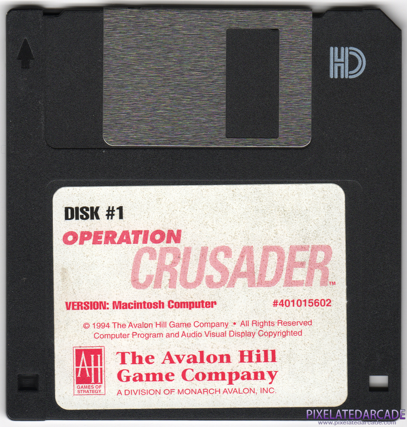 Operation Crusader Cover Art: Disk 1 of 2 Operation Crusader Cover Art: Disk 1 of 2