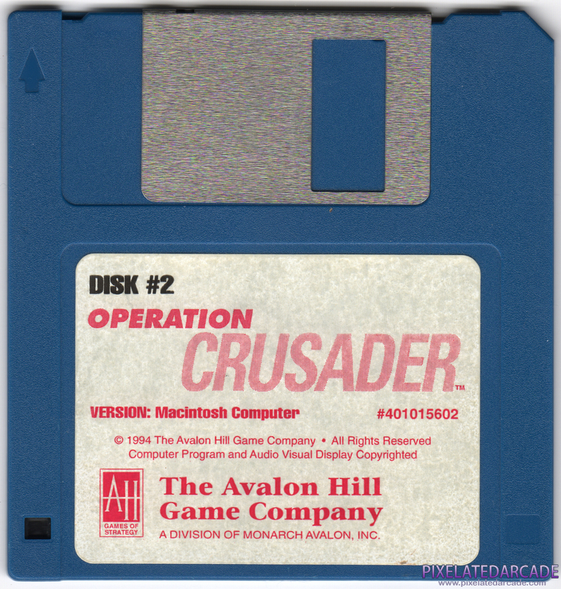 Operation Crusader Cover Art: Disk 2 of 2 Operation Crusader Cover Art: Disk 2 of 2