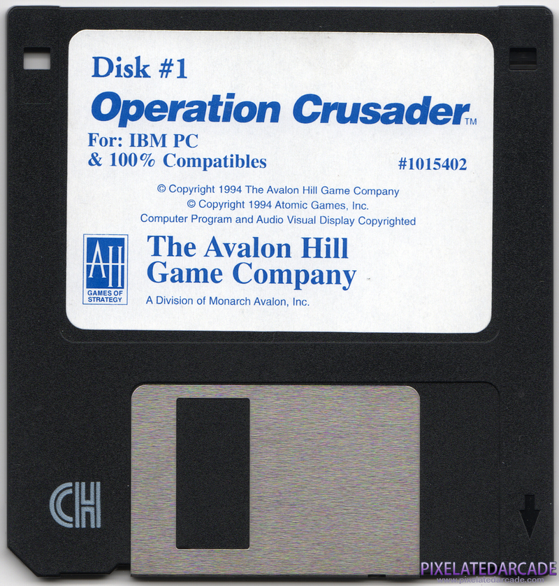 Operation Crusader Cover Art: Disk 1 of 2 Operation Crusader Cover Art: Disk 1 of 2