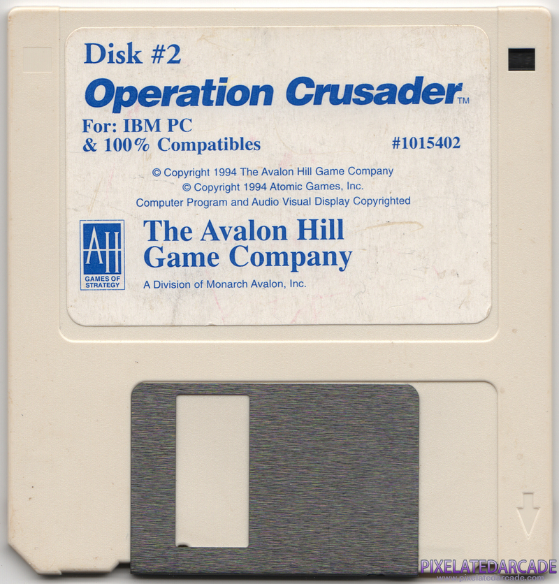 Operation Crusader Cover Art: Disk 2 of 2 Operation Crusader Cover Art: Disk 2 of 2