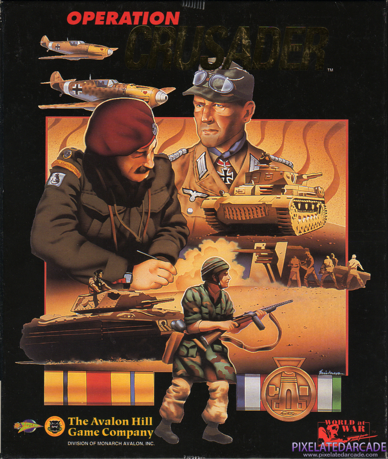 Operation Crusader Cover Art: Operation Crusader Cover Art:
