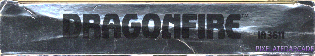 Dragonfire Cover Art: Top Spine