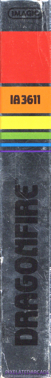 Dragonfire Cover Art: Right Spine Dragonfire Cover Art: Right Spine