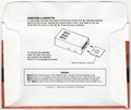 Disk Sleeve - Back