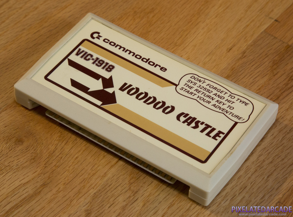 Voodoo Castle Cover Art: Cartridge front