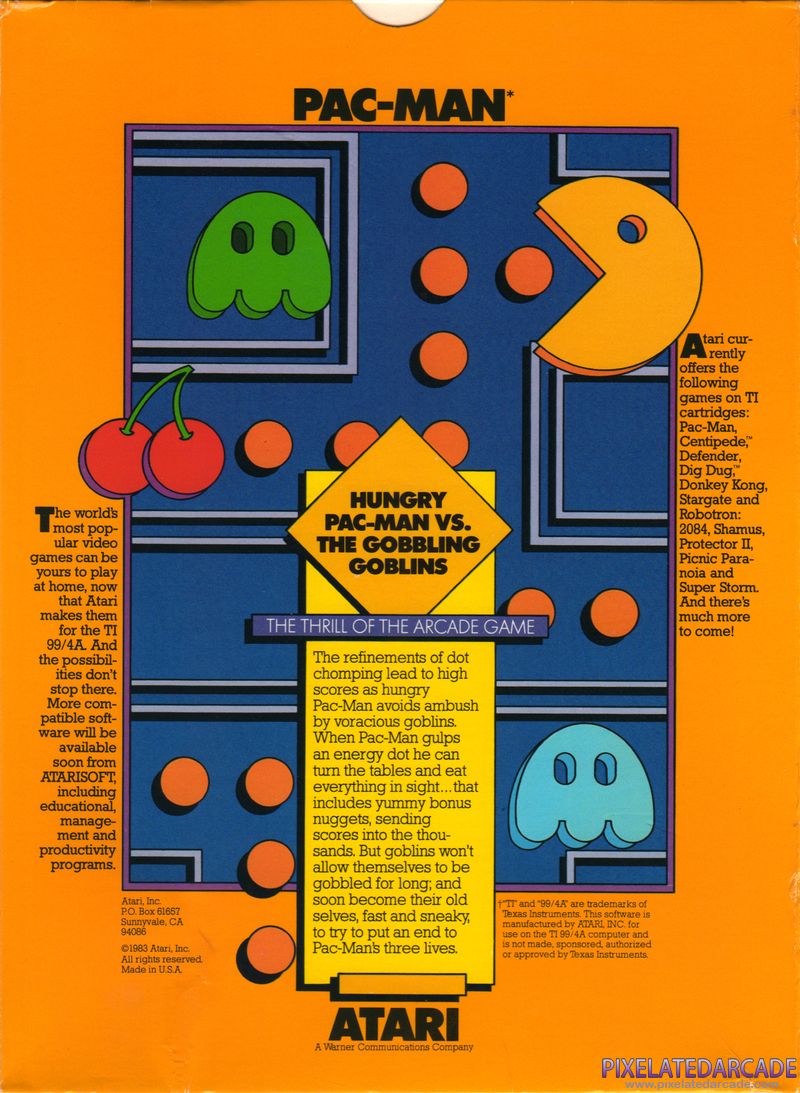 Pac-Man Cover Art: Pac-Man Cover Art: