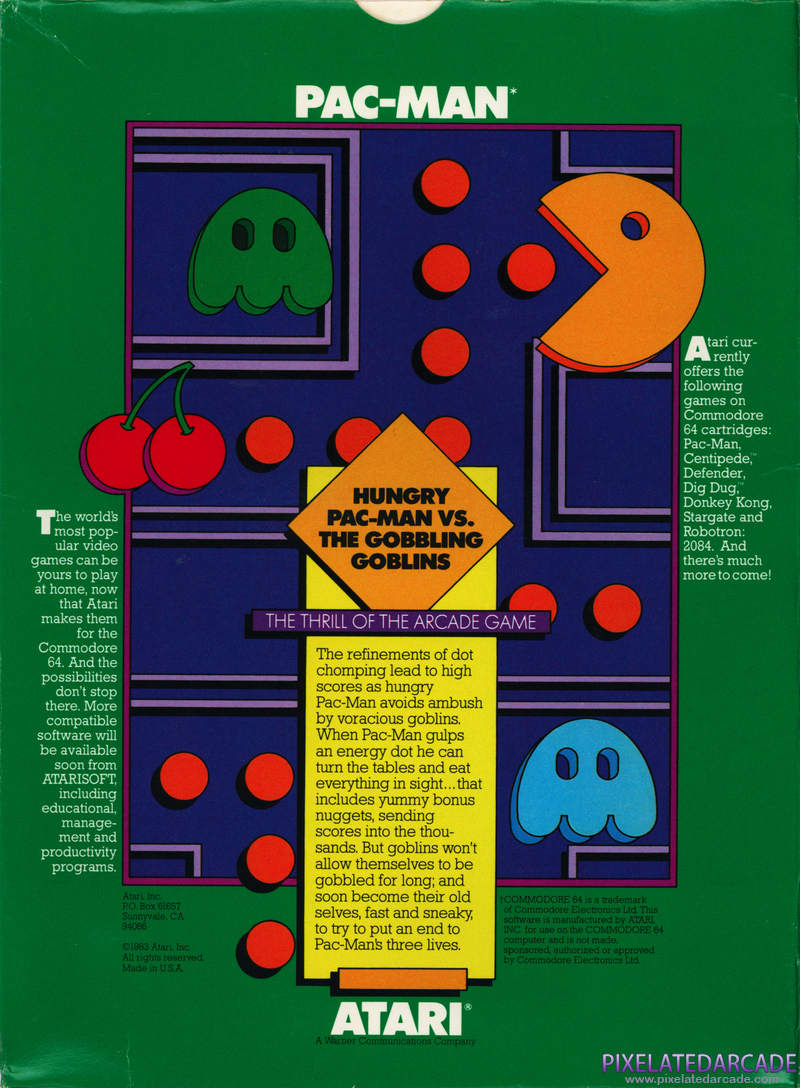 Pac-Man Cover Art: Pac-Man Cover Art:
