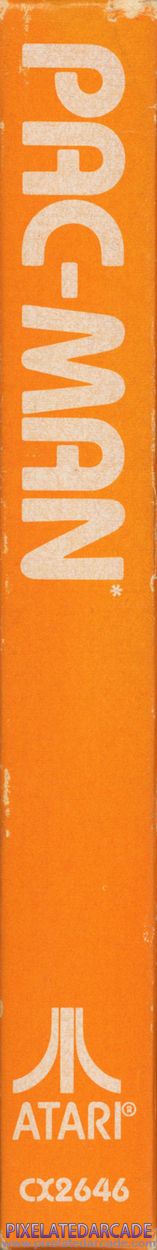 Pac-Man Cover Art: Left Spine Pac-Man Cover Art: Left Spine