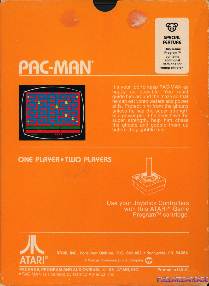 Pac-Man Cover Art: Pac-Man Cover Art: