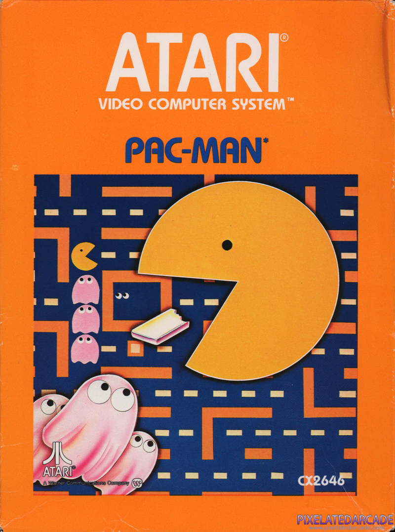 Pac-Man Cover Art: Pac-Man Cover Art: