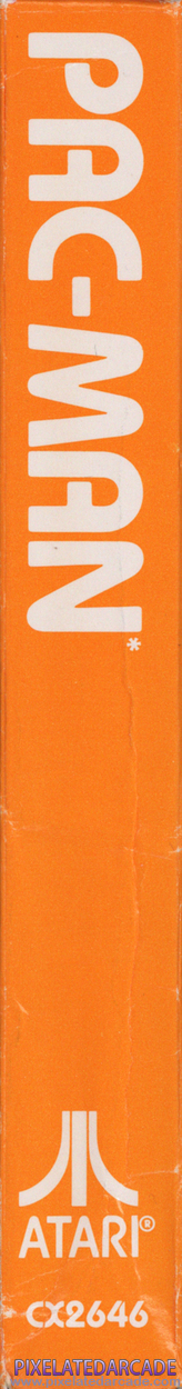 Pac-Man Cover Art: Left Spine Pac-Man Cover Art: Left Spine