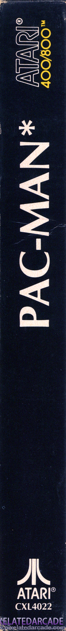 Pac-Man Cover Art: Right Spine Pac-Man Cover Art: Right Spine