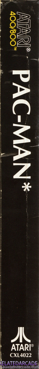 Pac-Man Cover Art: Left Spine Pac-Man Cover Art: Left Spine