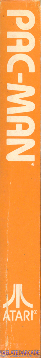 Pac-Man Cover Art: Right Spine Pac-Man Cover Art: Right Spine