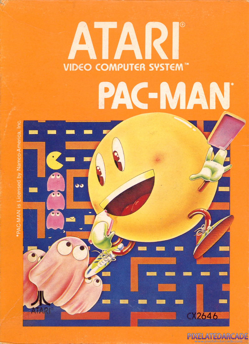 Pac-Man Cover Art: Pac-Man Cover Art: