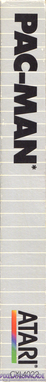 Pac-Man Cover Art: Right Spine Pac-Man Cover Art: Right Spine