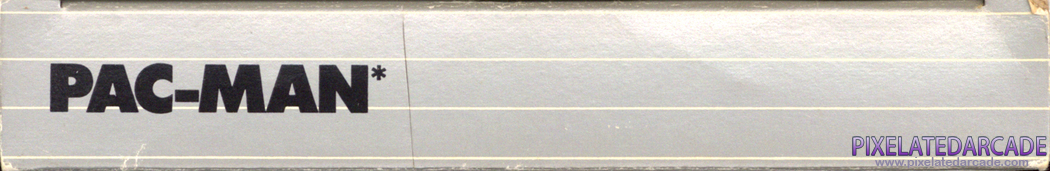 Pac-Man Cover Art: Top Spine Pac-Man Cover Art: Top Spine