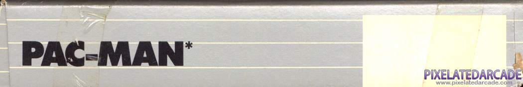 Pac-Man Cover Art: Bottom Spine Pac-Man Cover Art: Bottom Spine