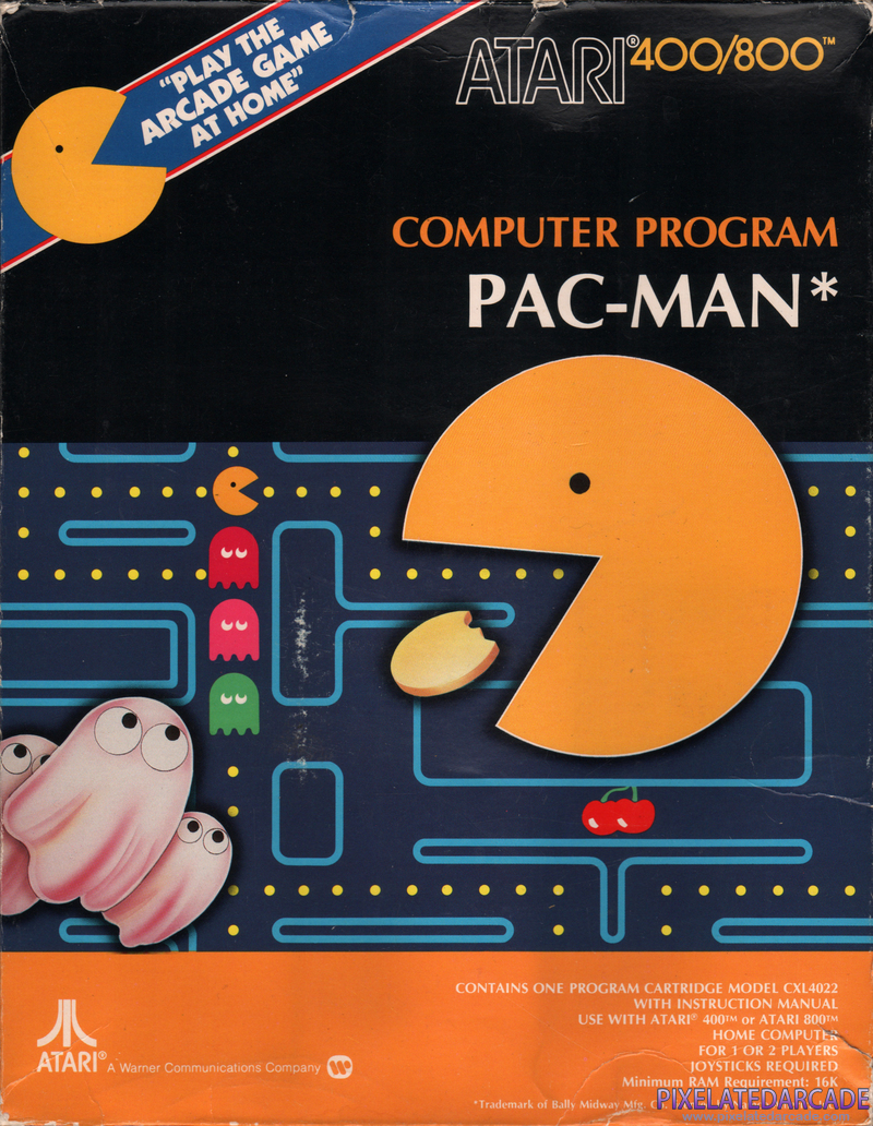 Pac-Man Cover Art: Pac-Man Cover Art: