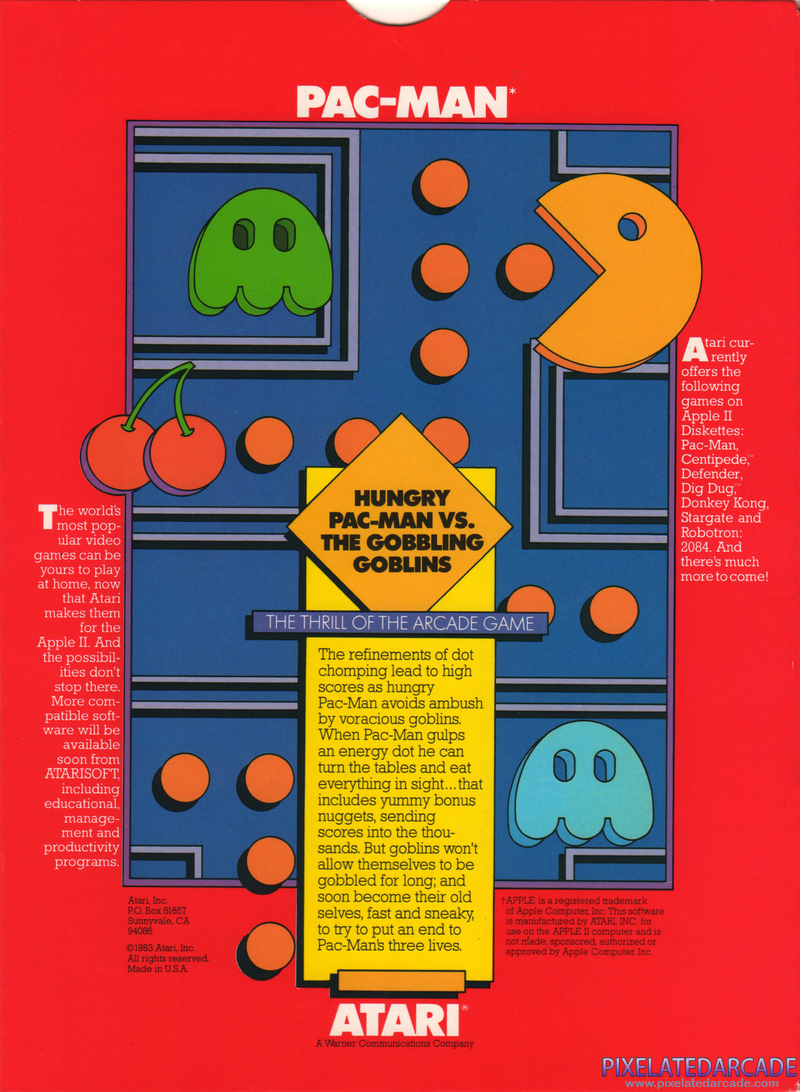 Pac-Man Cover Art: Pac-Man Cover Art: