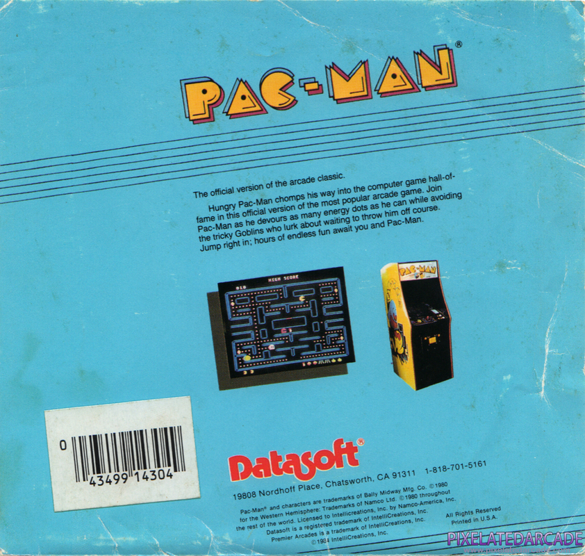 Pac-Man Cover Art: Pac-Man Cover Art: