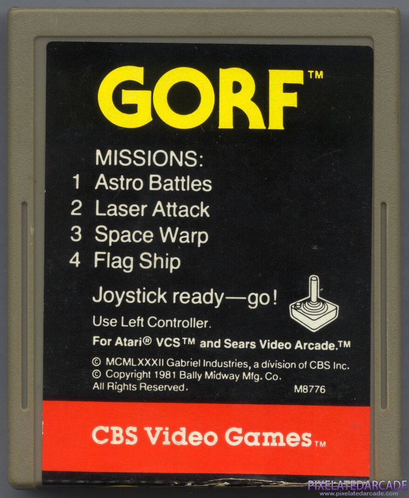 Gorf Cover Art: Front Gorf Cover Art: Front