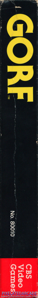 Gorf Cover Art: Left Spine Gorf Cover Art: Left Spine