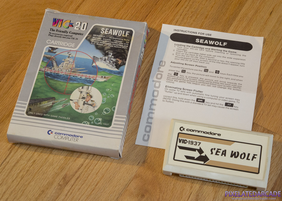 Sea Wolf Cover Art: Box and contents Sea Wolf Cover Art: Box and contents