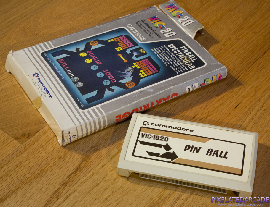 Pinball Spectacular Cover Art: Box and cartridge Pinball Spectacular Cover Art: Box and cartridge