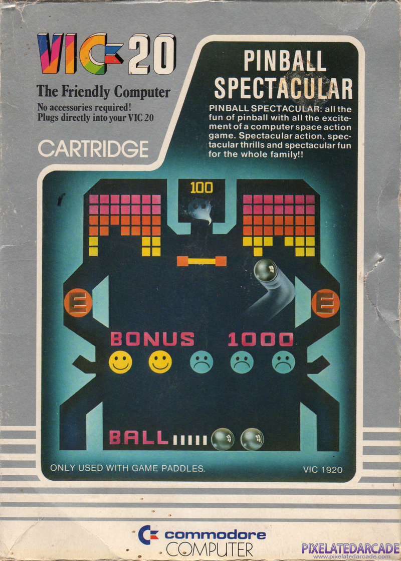 Pinball Spectacular Cover Art: Pinball Spectacular Cover Art: