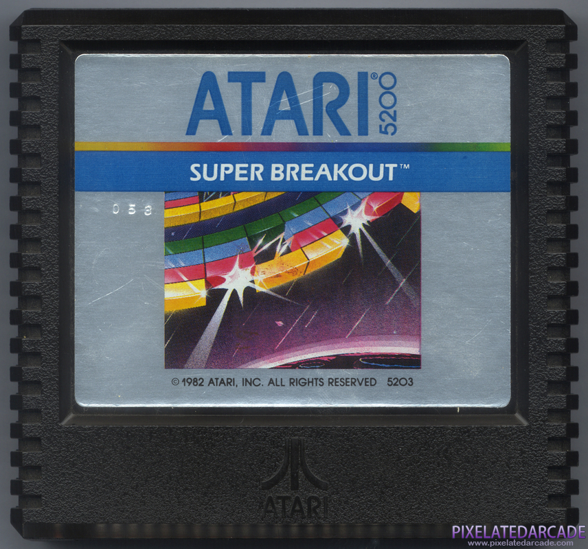 Super Breakout Cover Art: Front