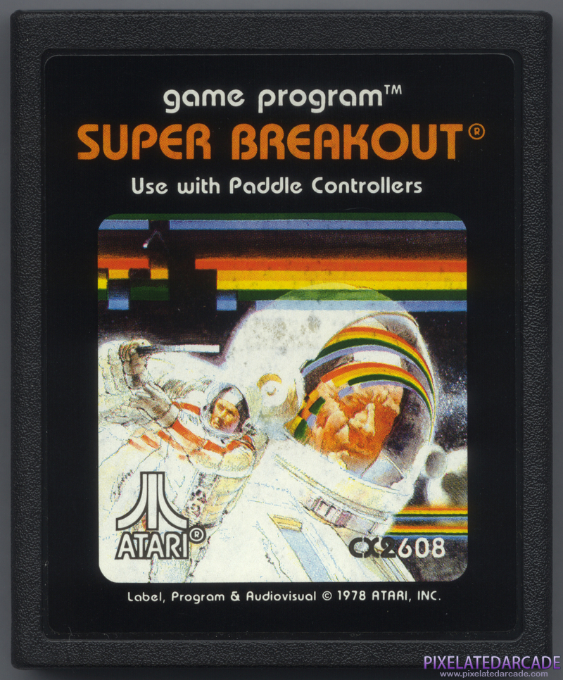 Super Breakout Cover Art: Front Super Breakout Cover Art: Front