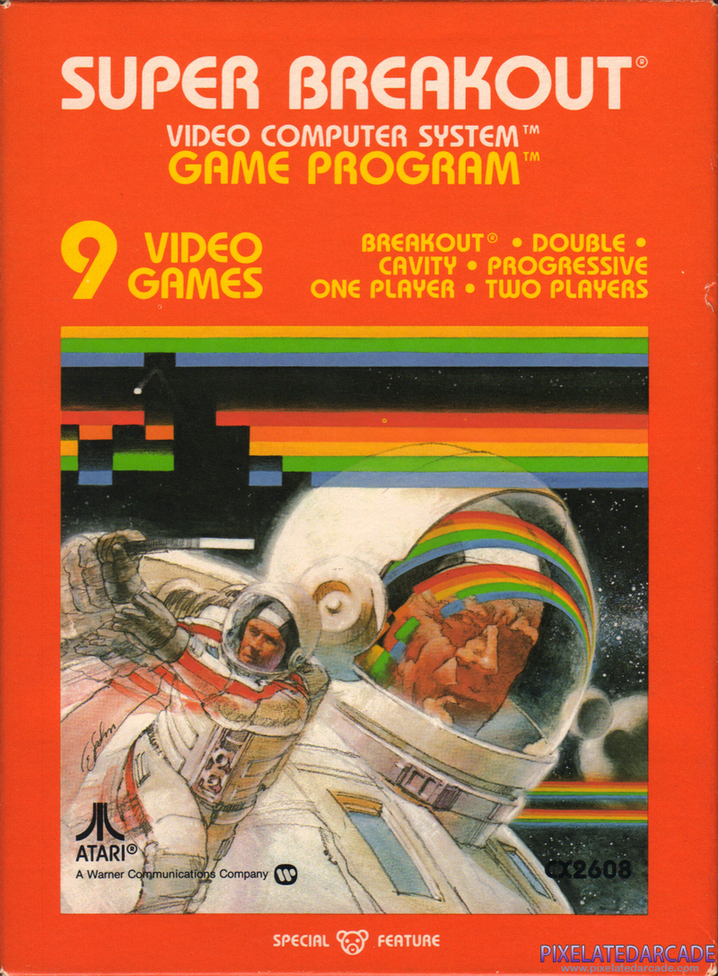 Super Breakout Cover Art: 