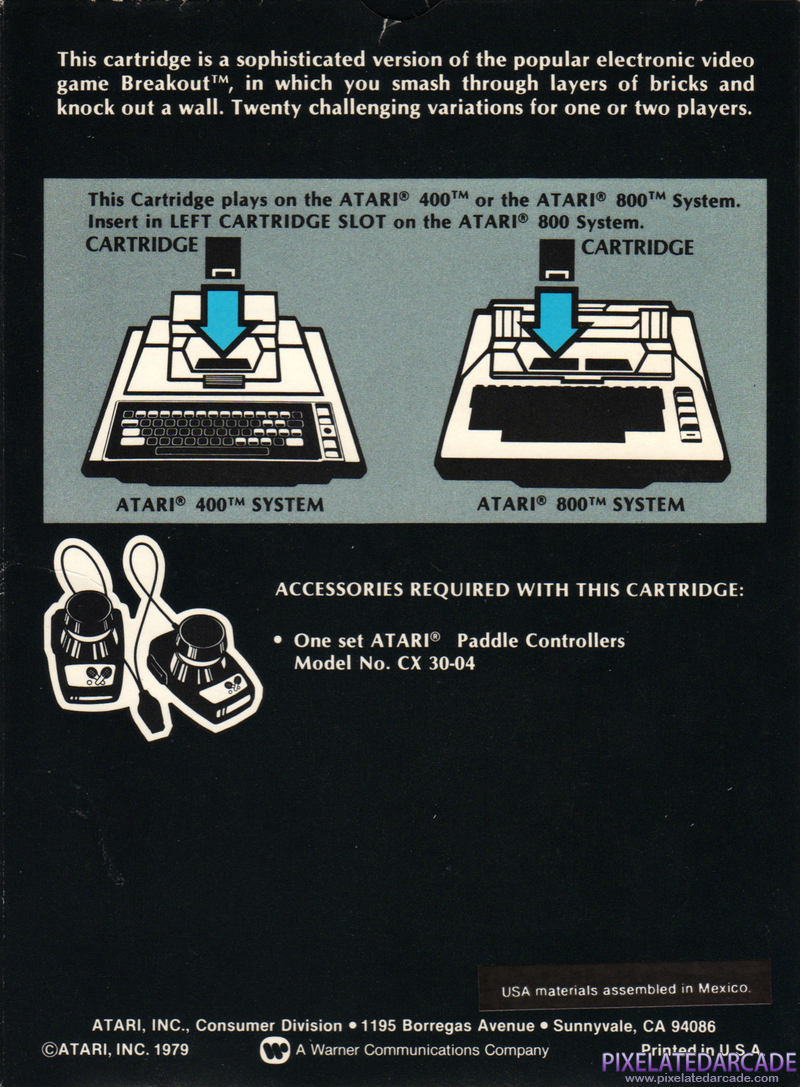 Super Breakout Cover Art: 