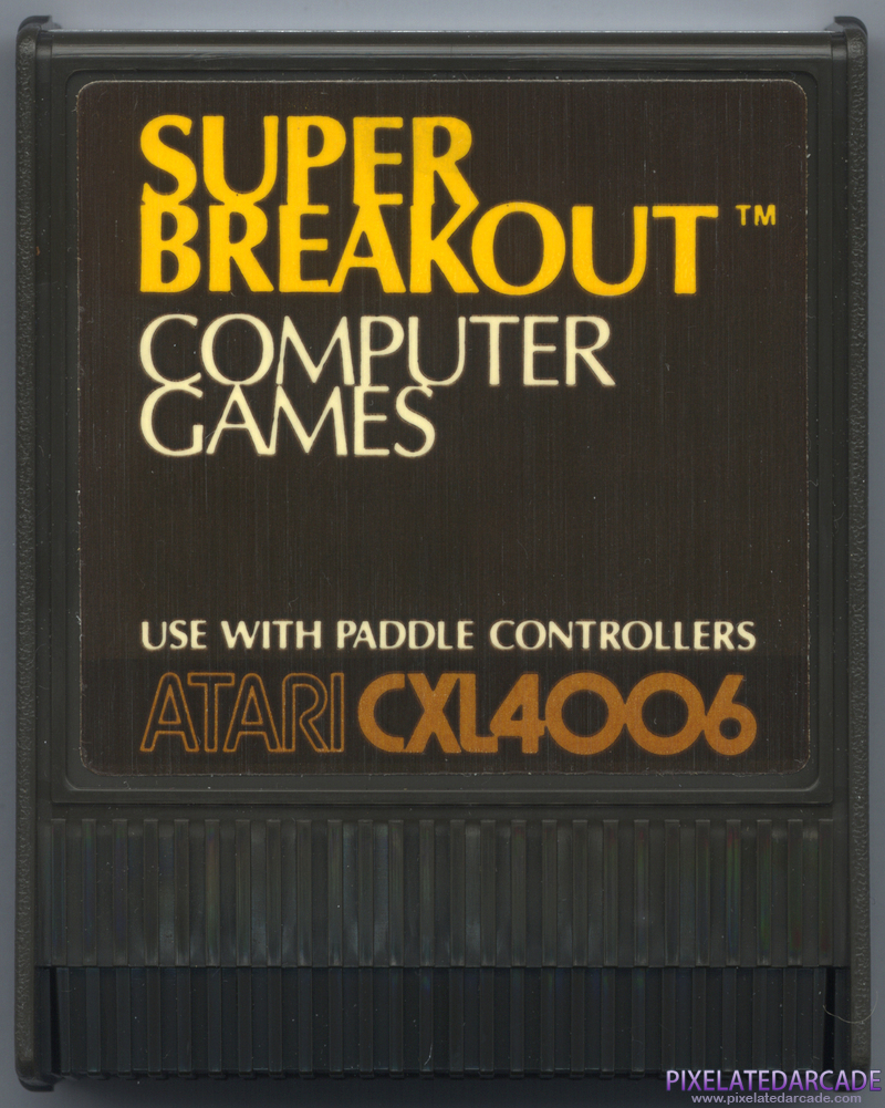 Super Breakout Cover Art: Front Super Breakout Cover Art: Front